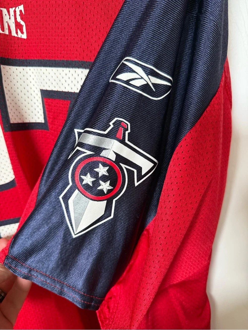 Reebok Red NFL Replica Jersey - Picture 4 of 6